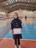 کسب رتبه سوم ناحیه در مسابقه بدمینتون
