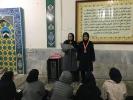 فاطمه خوانین زاده دانش آموز المپیاد ریاضی مبتکران دارنده مدال برنز استانی از پایه نهم 